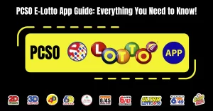 PCSO E-Lotto App