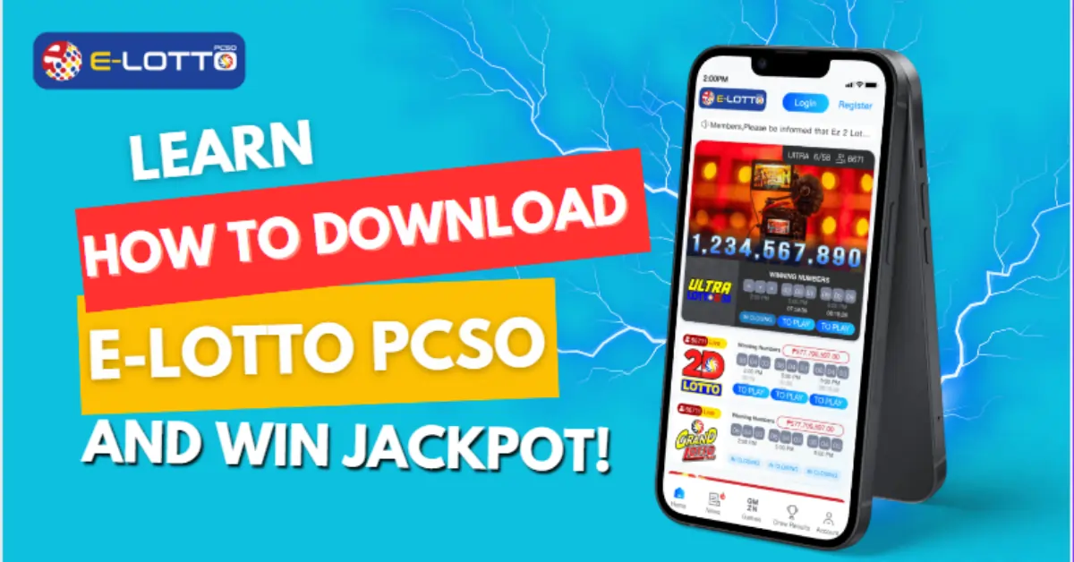 How to Play PCSO E-Lotto App